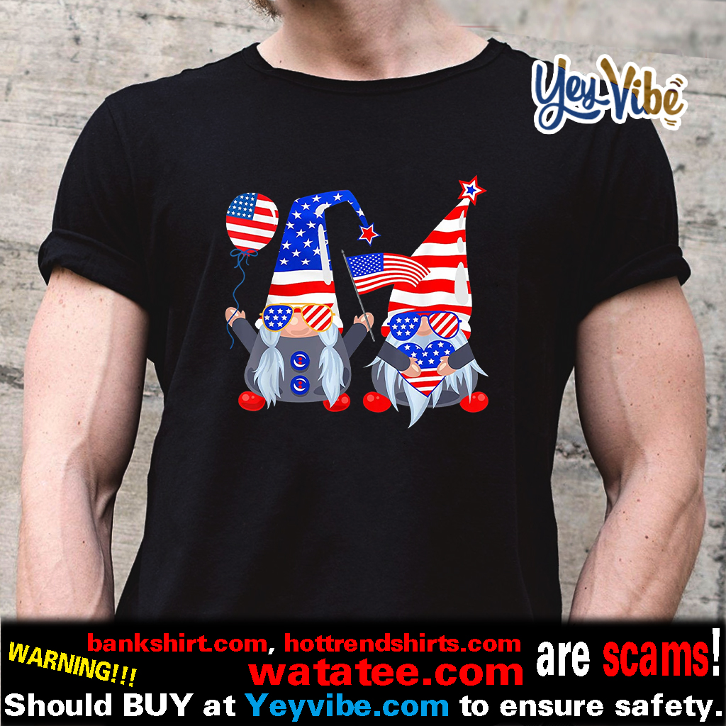 4th Of July Gnomes Shirt American USA Patriotic T Shirt, hoodie, sweater and long sleeve