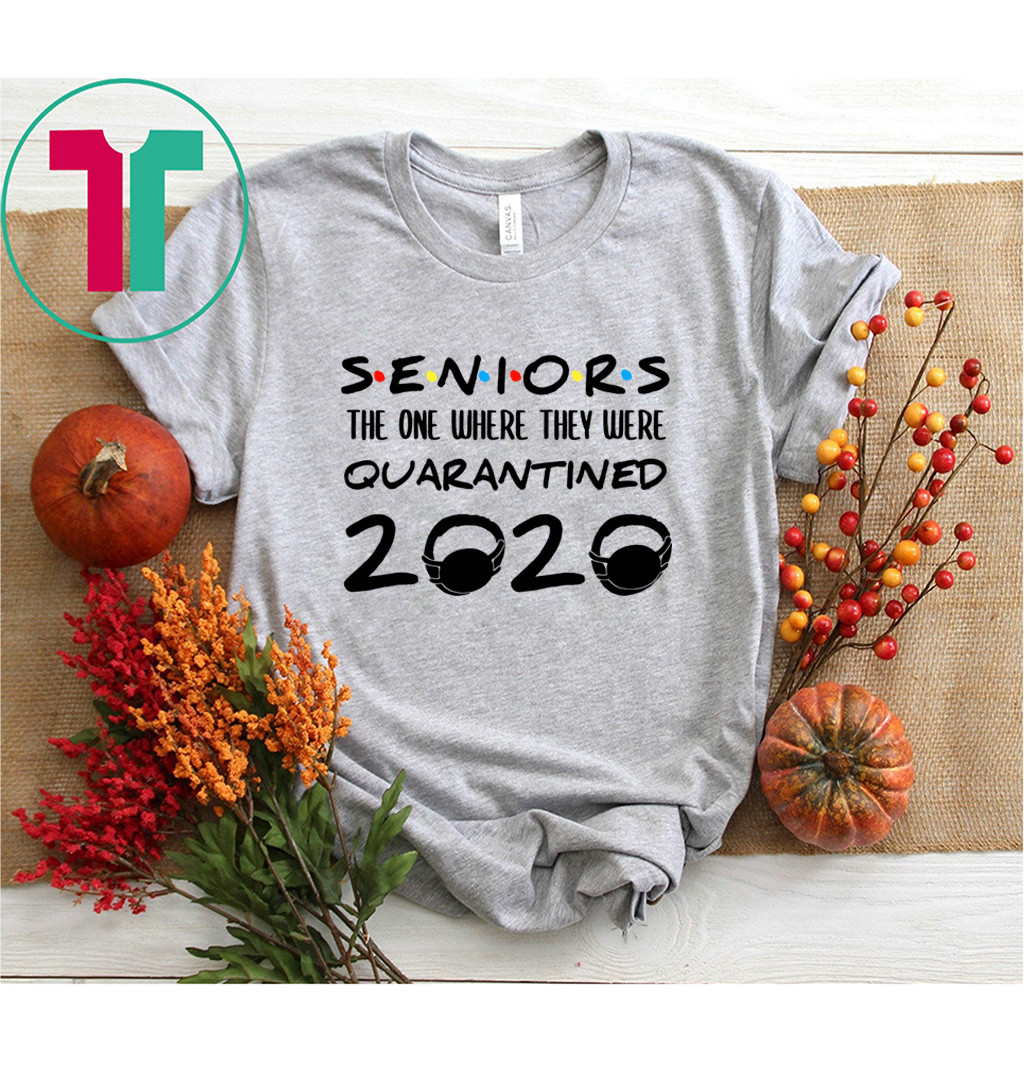 Class Of 2020 Graduation Senior Funny Quarantine T-Shirt