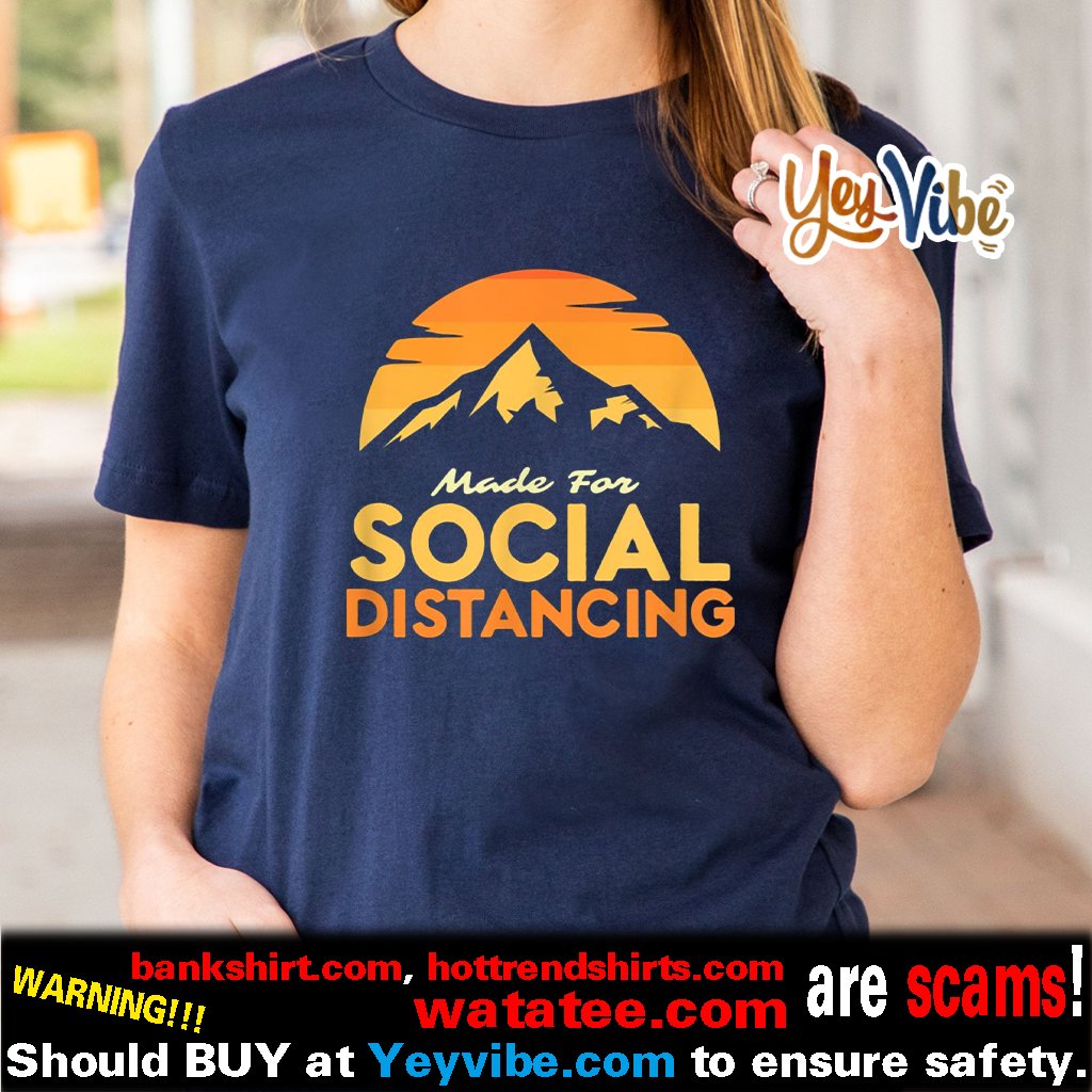 social distancing camping shirt