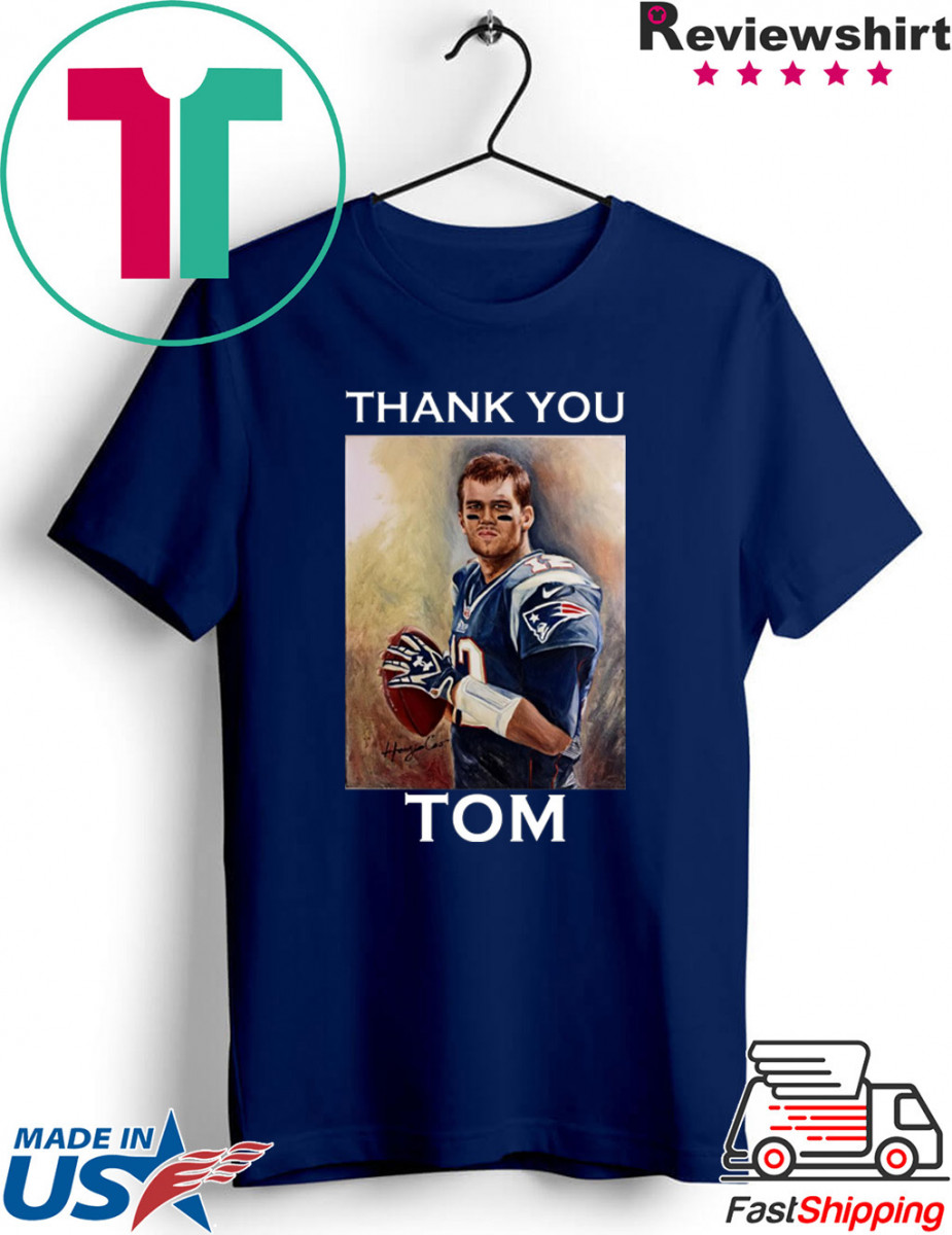 Thank You Tom Brady Shirt Tom Brady Patriots T-shirt Brady 