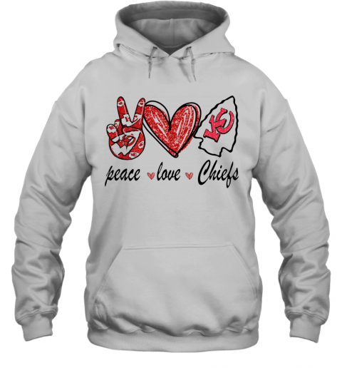 Love Kansas City Chiefs big heart shirt, hoodie, sweater, long