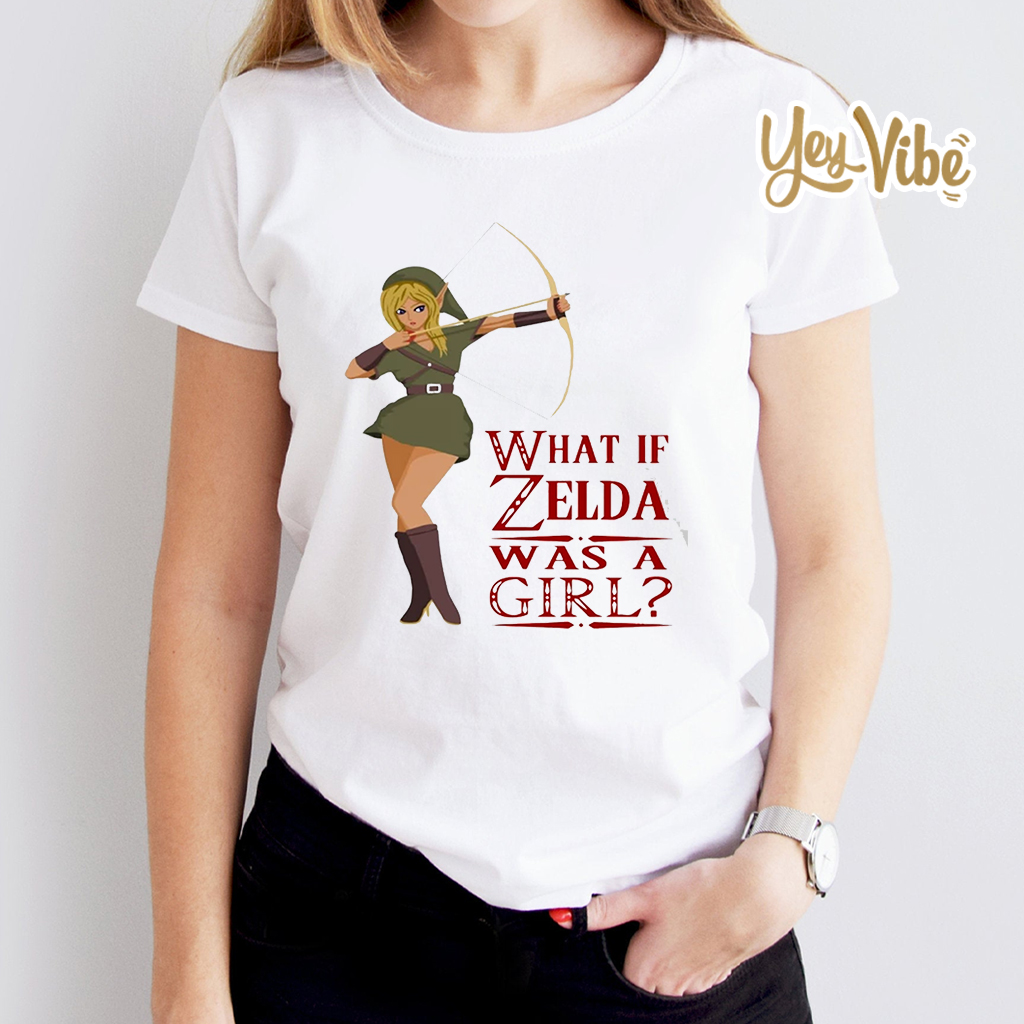 vækst snorkel Highland WHAT IF ZELDA WAS A GIRL T SHIRT, hoodie, sweater and long sleeve