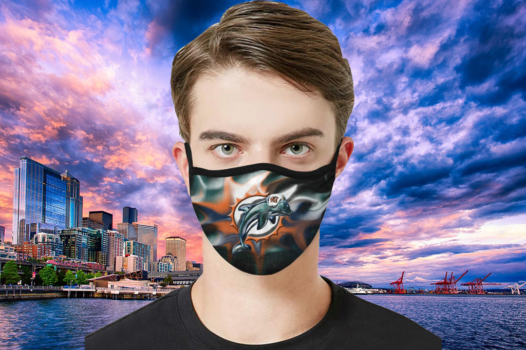 It's Our Time Miami Dolphins Face Mask 